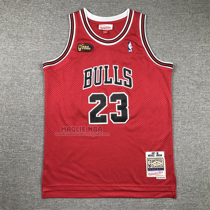 Maglia
 Michael Jordan NO 23 Bambino
 Chicago Bulls Mitchell & Ness 1997-98 NBA Finals Rosso
